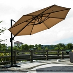 Садовый зонт AFM-300-8k-Beige (тёмно-бежевый)