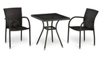 Набор мебели Брисбен T282BNT-Y282A-W52/2390 из иск.ротанга