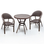Набор мебели Ортоверо А1007-D2003SR (2 кресла, круглый стол)