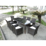 Комплект мебели из иск.ротанга КМ-1312 (стол, 8 кресел)