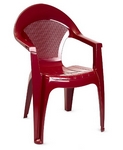 Пластиковое кресло Барселона (бордовое)