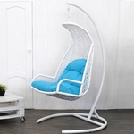 Плетеное подвесное кресло Laguna (белое)