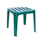 Пластиковый стол к шезлонгу (зеленый)