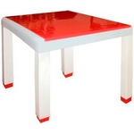 Стол пластиковый детский 15972-160-0056, цвет: красный