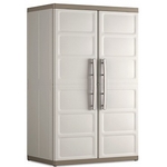 Шкаф из пластика Excellence Utility XL Cabinet, цвет бежевый