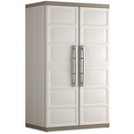 Шкаф из пластика Excellence XL High Cabinet, цвет бежевый