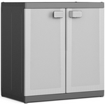 Шкаф из пластика Logico Low Cabinet XL, цвет серый