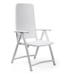 Кресло складное пластиковое, Darsena цвет bianco (белый)