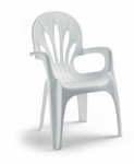 Кресло STELLA DI MARE high back белое Кресло STELLA DI MARE high back белое