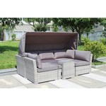 Комплект мебели из иск.ротанга Каунас AFM-320G Grey (серый)