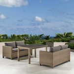 Комплект мебели Бруни (T256B-S59B-W65 light brown)