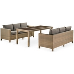 Комплект мебели Барле (T365-S65B-W65 Light Brown)
