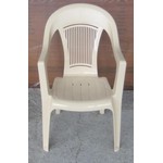Пластиковое кресло Элегант (бежевый)