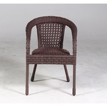 Кресло Деко коричневый (искусственный ротанг)
