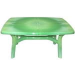 Стол пластиковый прямоугольный Премиум серии Лессир, цвет: весенне-зеленый