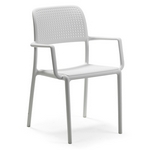Пластиковый стул Bora цвет белый